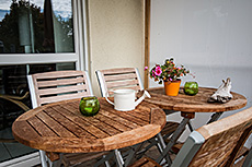 Ferienwohnug Familie Bernhardt - Terrasse